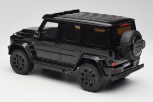 Mercedes Brabus G800 W463 4x4 Obsidian Melns GT Spirit 1:18 GT500 Sveķi — attēls 5 no 6