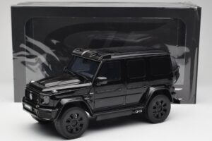 Mercedes Brabus G800 W463 4x4 Obsidian Melns GT Spirit 1:18 GT500 Sveķi — attēls 6 no 6