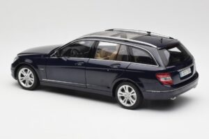 Mercedes C-Class S204 T-Modell Tanzanite Zils AUTOart 1:18 B66962352 Metāls — attēls 7 no 8