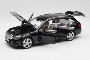 Mercedes C-Class S205 T-Modell Melns Norev 1:18 B66960259 Metāls — attēls 2 no 8