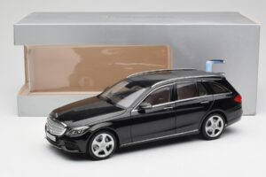 Mercedes C-Class S205 T-Modell Melns Norev 1:18 B66960259 Metāls — attēls 8 no 8