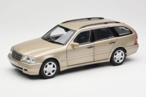 Mercedes C-Class T-Model W202 Smoke Silver Norev 1:18 183388 Metāls