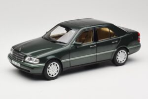 Mercedes C-Class W202 Malachite Green Norev 1:18 183372 Metāls