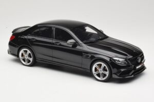Mercedes C-Class W205 Brabus 650 Melns GT Spirit 1:18 GT132 Sveķi — attēls 4 no 6
