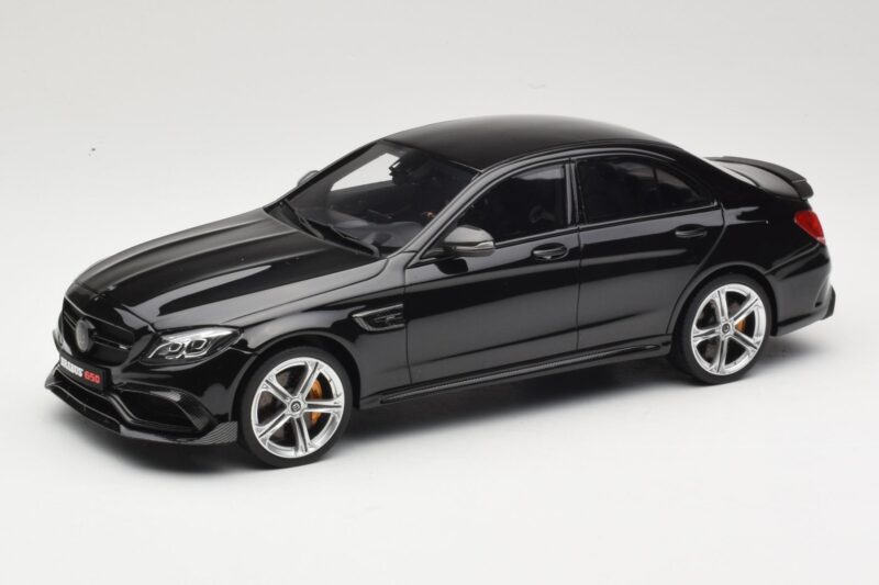 Mercedes C-Class W205 Brabus 650 Melns GT Spirit 1:18 GT132 Sveķi
