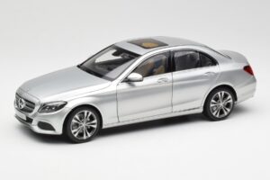 Mercedes C-Class W205 Iridium Sudrabs Metaliks Norev 1:18 B66960253 Metāls