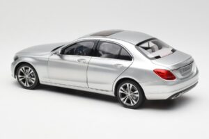 Mercedes C-Class W205 Iridium Sudrabs Metaliks Norev 1:18 B66960253 Metāls — attēls 7 no 8