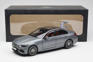 Mercedes C-Class W206 Designo Selenite Pelēks Magno NZG 1:18 B66960638 Metāls — attēls 2 no 8