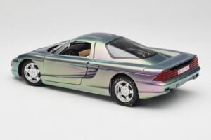 Mercedes C112 Violets Guiloy 1:18 GI001 Metāls — attēls 7 no 8
