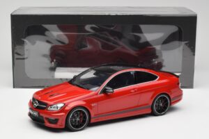 Mercedes AMG C63 W204 Edition 507 Sarkans GT Spirit 1:18 GT920 Sveķi — attēls 5 no 5
