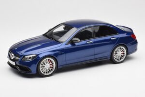 Mercedes AMG C63 S W205 Zils GT Spirit 1:18 ZM044 Sveķi