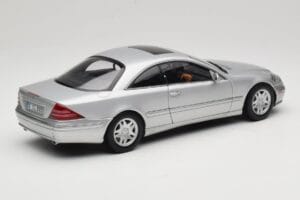 Mercedes CL 500 C215 Sudrabs AUTOart 1:18 B66962152 Metāls — attēls 3 no 8
