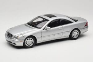 Mercedes CL 500 C215 Sudrabs AUTOart 1:18 B66962152 Metāls