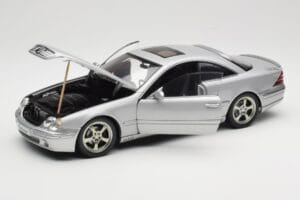 Mercedes CL500 C215 Lorinser Silver Metallic AUTOart 1:18 70121 Metāls — attēls 2 no 8