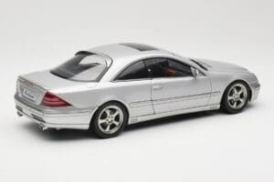 Mercedes CL500 C215 Lorinser Silver Metallic AUTOart 1:18 70121 Metāls — attēls 3 no 8