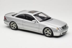 Mercedes CL500 C215 Lorinser Silver Metallic AUTOart 1:18 70121 Metāls — attēls 6 no 8