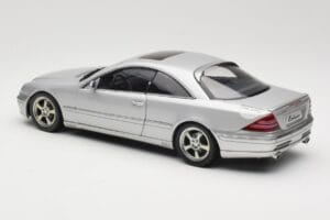 Mercedes CL500 C215 Lorinser Silver Metallic AUTOart 1:18 70121 Metāls — attēls 7 no 8