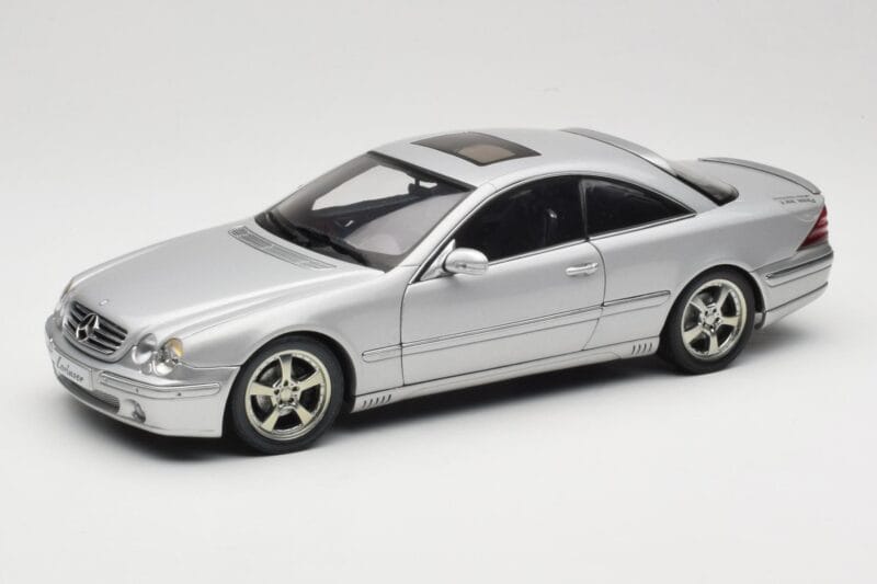 Mercedes CL500 C215 Lorinser Silver Metallic AUTOart 1:18 70121 Metāls