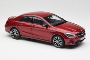Mercedes CLA C117 Designo Patagonia Sarkans Metaliks Norev 1:18 B66960131 Metāls — attēls 6 no 8