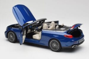 Mercedes CLE Kabriolets A236 Zils Norev 1:18 B66960653 Metāls — attēls 6 no 9