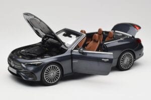Mercedes CLE Kabriolets A236 Tumši Pelēks Norev 1:18 B66960654 Metāls — attēls 2 no 9