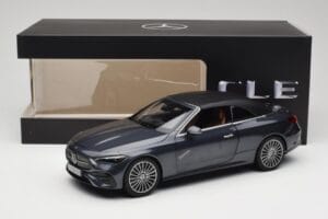 Mercedes CLE Kabriolets A236 Tumši Pelēks Norev 1:18 B66960654 Metāls — attēls 9 no 9