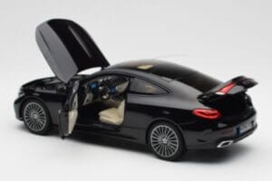 Mercedes CLE C236 Coupe Obsidian Melns Metālisks Norev 1:18 183937 Metāls — attēls 5 no 8
