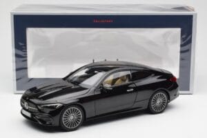 Mercedes CLE C236 Coupe Obsidian Melns Metālisks Norev 1:18 183937 Metāls — attēls 8 no 8