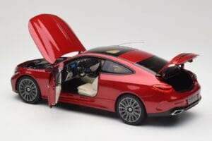 Mercedes CLE Coupe C236 Sarkans Norev 1:18 B66960596 Metāls — attēls 5 no 8