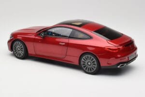 Mercedes CLE Coupe C236 Sarkans Norev 1:18 B66960596 Metāls — attēls 7 no 8