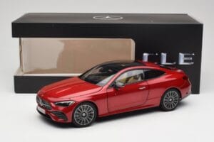 Mercedes CLE Coupe C236 Sarkans Norev 1:18 B66960596 Metāls — attēls 8 no 8