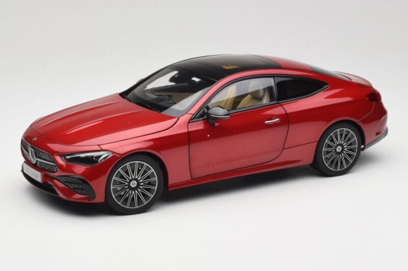 Mercedes CLE Coupe C236 Sarkans Norev 1:18 B66960596 Metāls