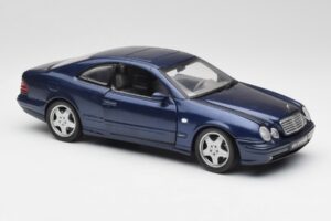 Mercedes CLK 55 AMG C209 Zils Metaliks Anson 1:18 30343 Metāls — attēls 6 no 8
