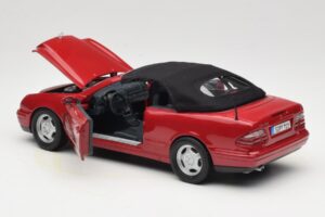 Mercedes CLK A208 Kabriolets Sarkans Anson 1:18 30338 Metāls — attēls 5 no 8
