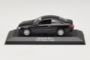 Mercedes CLK W208 Melns Minichamps 1:43 B66961946 Metāls