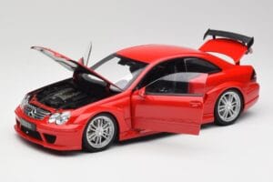 Mercedes CLK DTM AMG C209 Mars Sarkans Kyosho 1:18 08461R Metāls — attēls 2 no 8