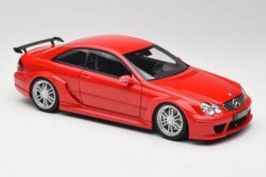 Mercedes CLK DTM AMG C209 Mars Sarkans Kyosho 1:18 08461R Metāls — attēls 6 no 8