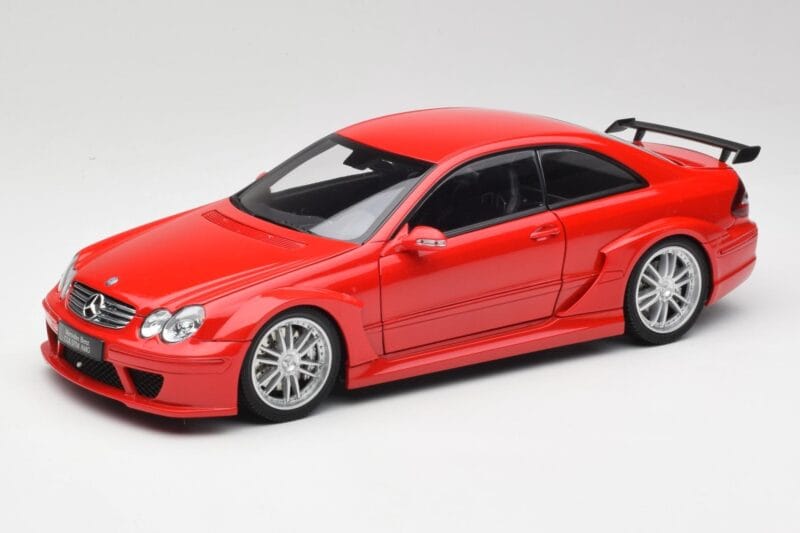 Mercedes CLK DTM AMG C209 Mars Sarkans Kyosho 1:18 08461R Metāls