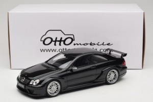 Mercedes CLK DTM AMG W209 Melns Otto 1:18 OT1191 Sveķi — attēls 6 no 6
