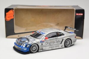 Mercedes CLK DTM #18 Persson Motorsport M. Tiemann DTM 2000 Maisto 1:18 538888 Metāls — attēls 8 no 8