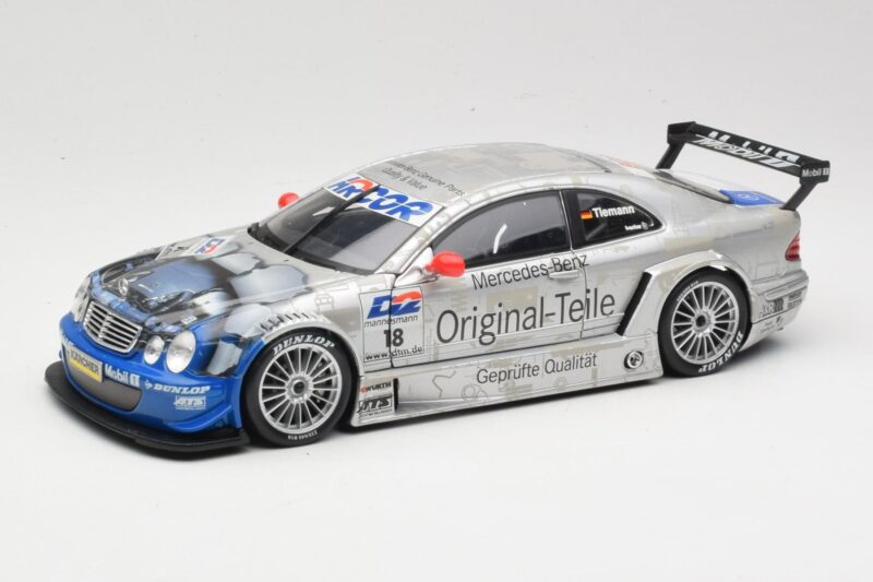 Mercedes CLK DTM #18 Persson Motorsport M. Tiemann DTM 2000 Maisto 1:18 538888 Metāls