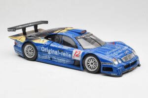 Mercedes CLK GTR #12 Original Teile FIA GT 1999 Maisto 1:18 56036 Metāls — attēls 5 no 7