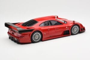 Mercedes CLK-GTR Super Sport Sarkans GT Spirit 1:18 GT910 Sveķi — attēls 2 no 6