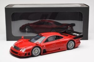 Mercedes CLK-GTR Super Sport Sarkans GT Spirit 1:18 GT910 Sveķi — attēls 6 no 6