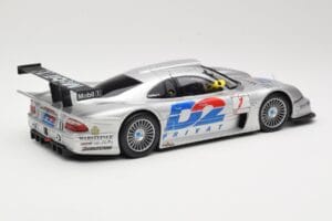 Mercedes CLK LM GT1 #1 AMG Mercedes K. Ludwig / R. Zonta FIA GT Championship 1998 Maisto 1:18 56053 Metāls — attēls 3 no 8