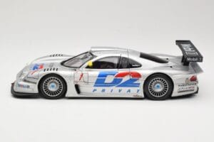 Mercedes CLK LM GT1 #1 AMG Mercedes K. Ludwig / R. Zonta FIA GT Championship 1998 Maisto 1:18 56053 Metāls — attēls 4 no 8