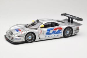 Mercedes CLK LM GT1 #1 AMG Mercedes K. Ludwig / R. Zonta FIA GT Championship 1998 Maisto 1:18 56053 Metāls