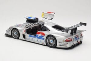 Mercedes CLK LM GT1 #1 AMG Mercedes K. Ludwig / R. Zonta FIA GT Championship 1998 Maisto 1:18 56053 Metāls — attēls 5 no 8
