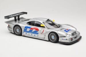 Mercedes CLK LM GT1 #1 AMG Mercedes K. Ludwig / R. Zonta FIA GT Championship 1998 Maisto 1:18 56053 Metāls — attēls 6 no 8