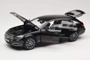 Mercedes CLS Shooting Brake X218 Obsidian Black Norev 1:18 B66960115 Metāls — attēls 2 no 8